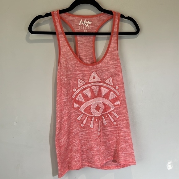 Tokyo Darling knit light weight racked back tank top size M - Picture 8 of 10